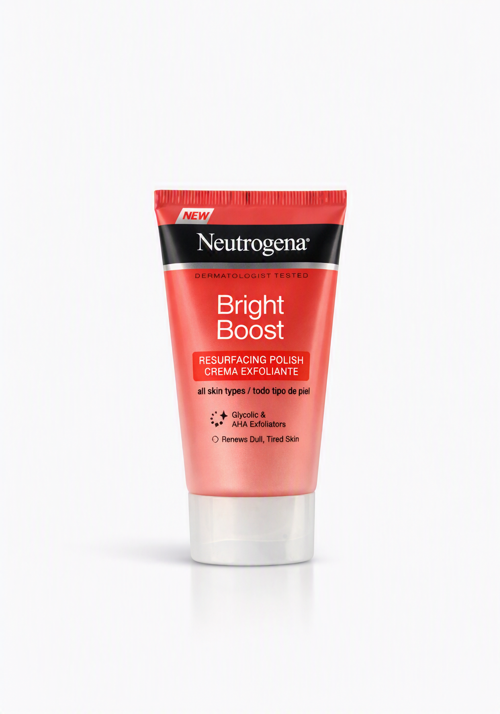 کرم لایه بردار سری BRIGHT BOOST مناسب انواع پوست حجم 75 میل نوتروژینا