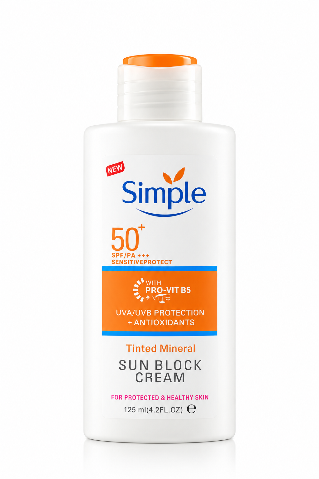 ضد آفتاب مینرال سیمپل مدل Tinted Mineral SPF50